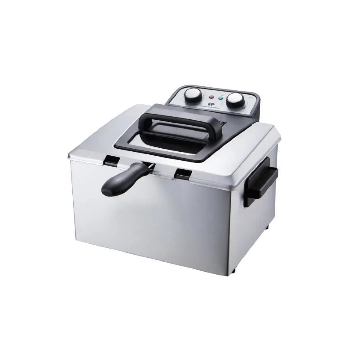 Joom Continental Edison Friteuse - Cefr5in3p - 5 L - 3 Paniers Gris - Image 3