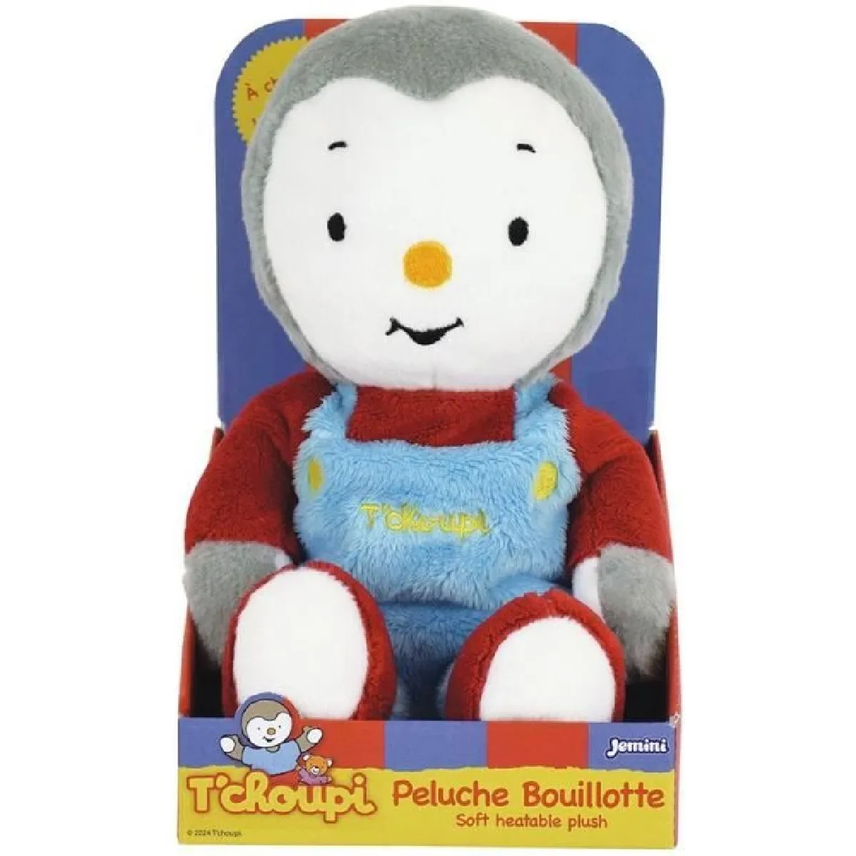 Jemini Peluche bouillotte T'choupi Jemini Peluche bouillotte T'choupi