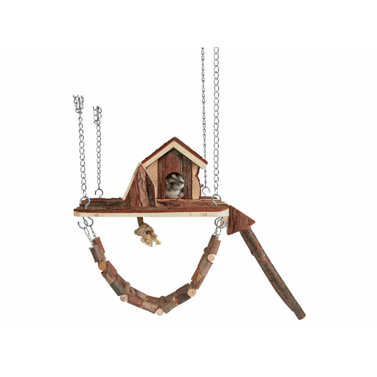 Trixie Maison Pour Souris En Bois - 26 × 22 Cm