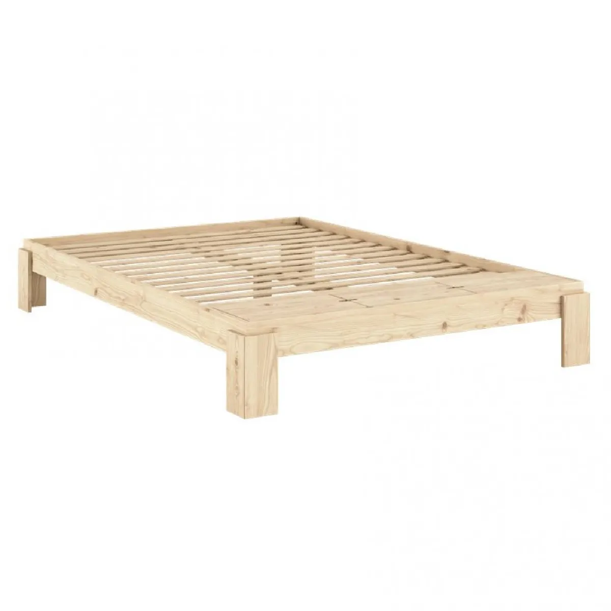 Inside 75 Sommier À Lattes Futon - Naturel