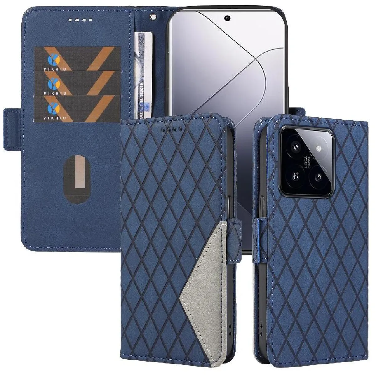 Générique Bleu Étui Xiaomi 14 Pro