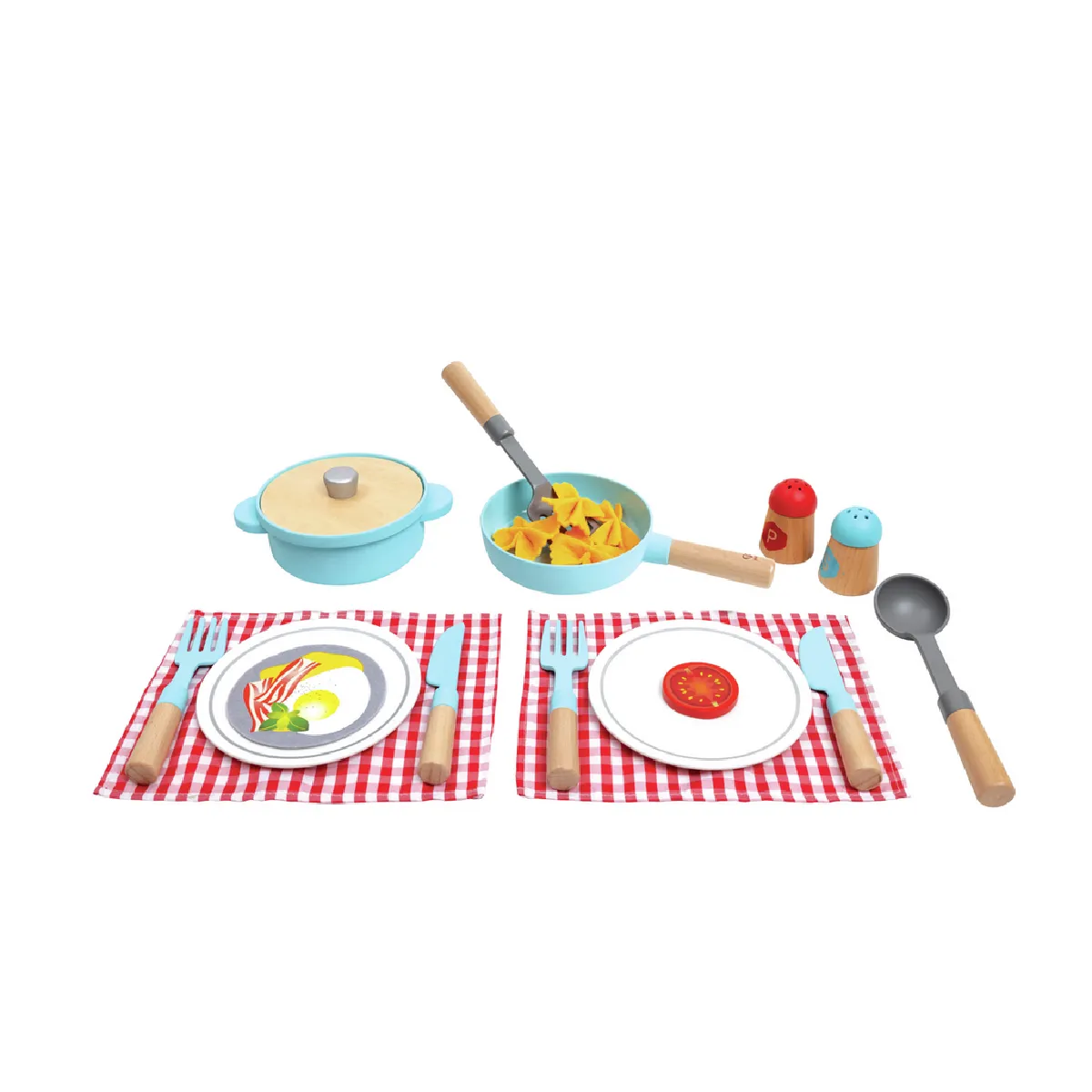 Non Communiqué Multicolore Set De Cuisine Et Service - Image 3