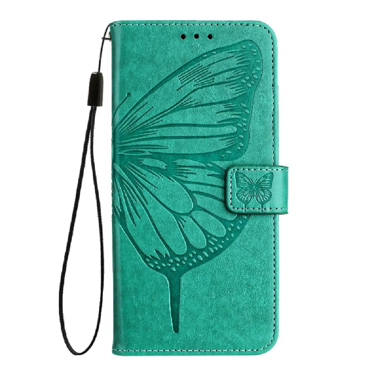 Générique Vert Étui Porte-Cartes En Similicuir Infinix Hot 50 4G