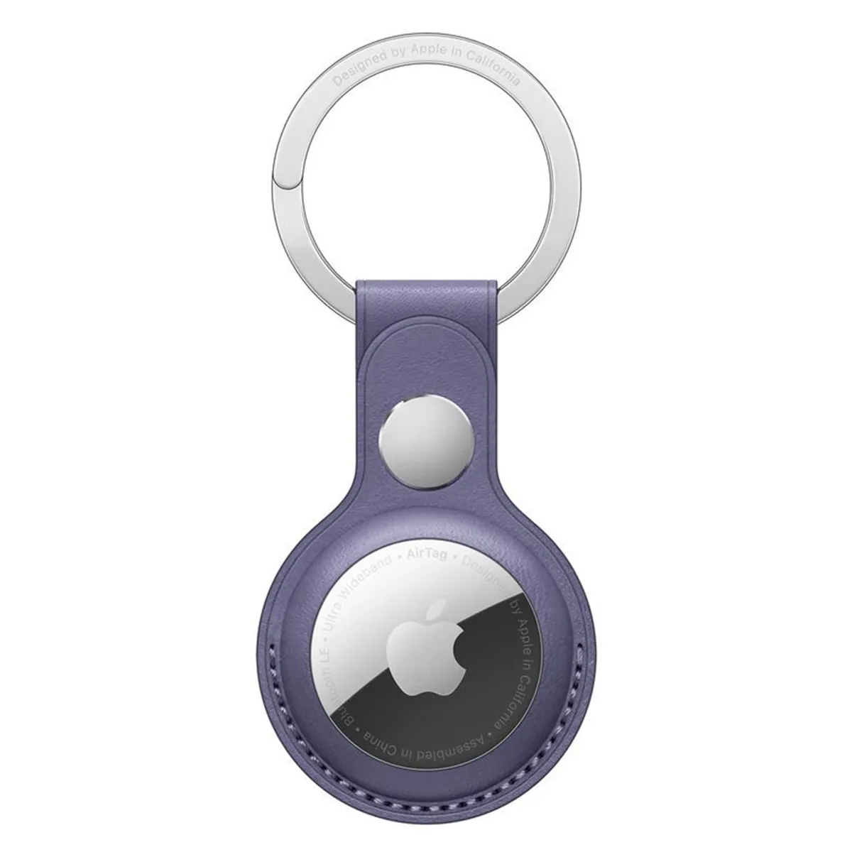 Apple Leather Key Ring Wisteria