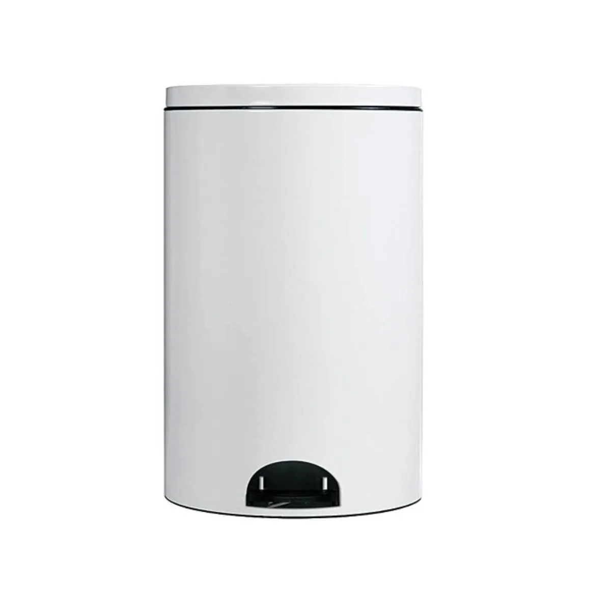 Rossignol Poubelle de cuisine Élora - 14 l - Blanc