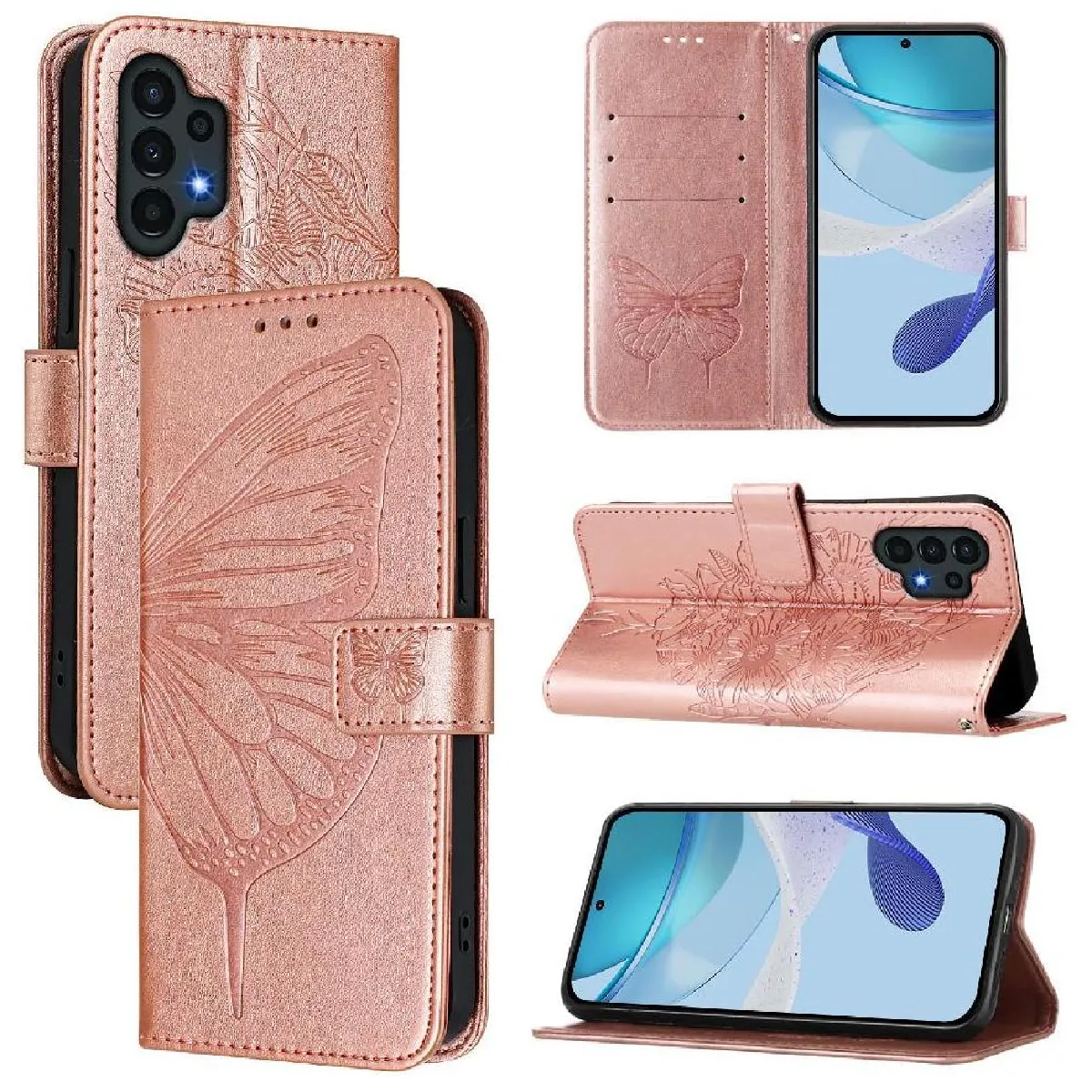 Générique Étui Portefeuille Samsung Galaxy A04s