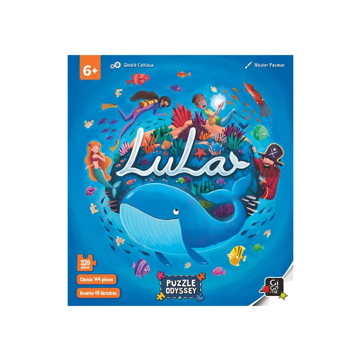Jeu d'ambiance Gigamic Lula Puzzle Odyssey Jeu d'ambiance Gigamic Lula Puzzle Odyssey