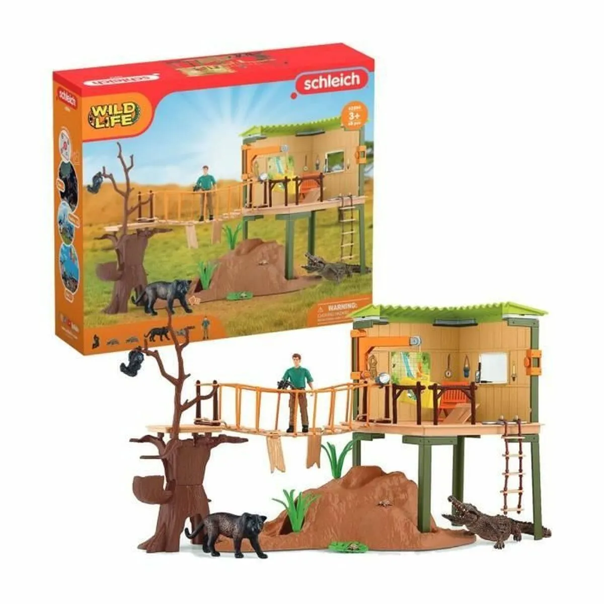 Schleich Playset Station D’aventure Wild Life
