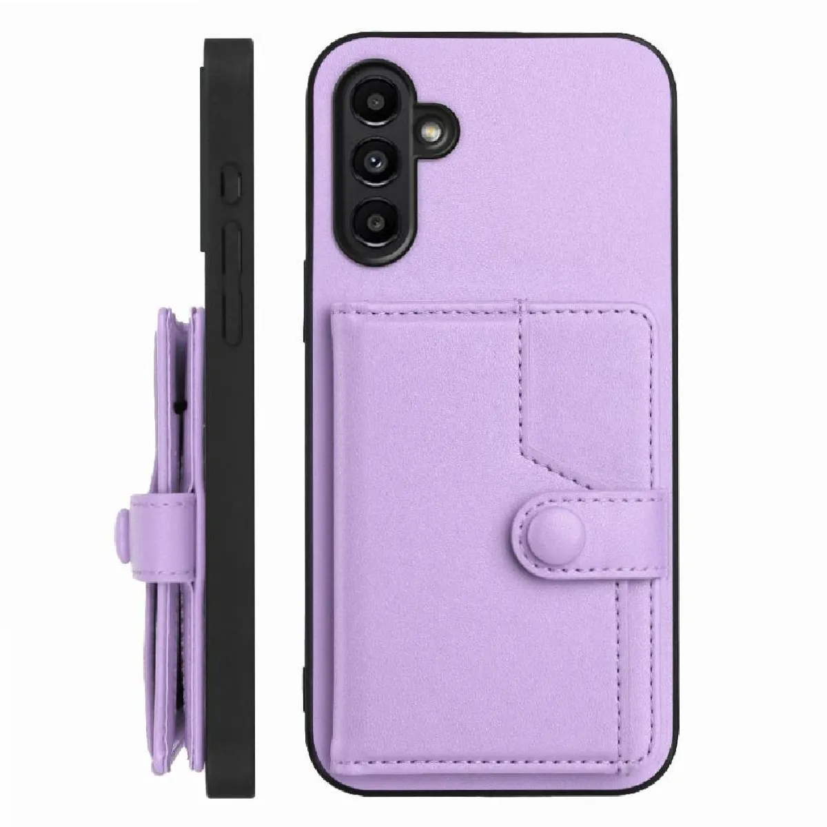 Générique Violet Coque En Similicuir Avec Support Pour Samsung Galaxy A13 5G