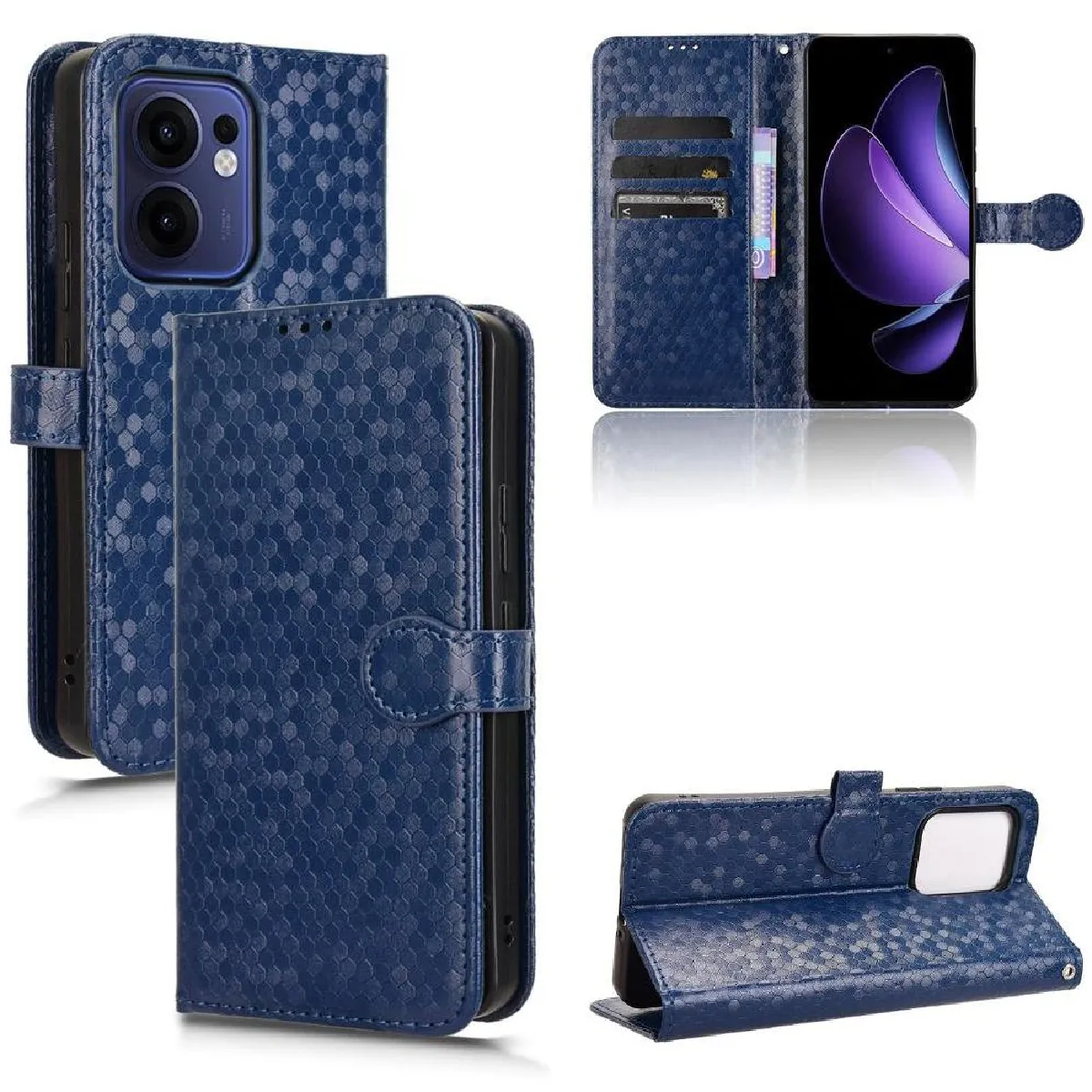 Générique Coque Portefeuille Oppo Reno 13F 5G