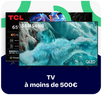 TV moins de 500 €