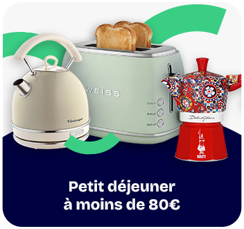 petit déjeuner moins 80 €
