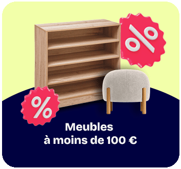 Meubles à moins de 100 €