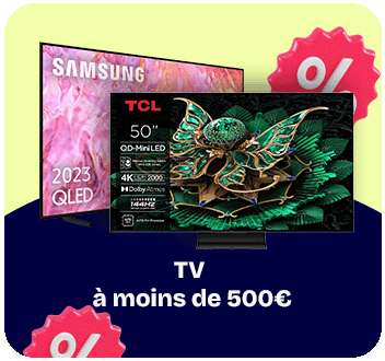 TV à moins de 500€ soldes