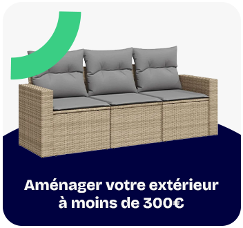 Beaux jours - Aménagement extérieur moins de 300€