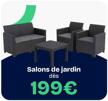 Vente Flash Brico & Jardin - Salons de jardin