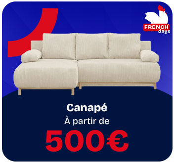 French Days - Canapés à partir de 500 €