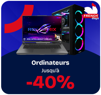 French Days - Ordinateurs jusqu'à -40%