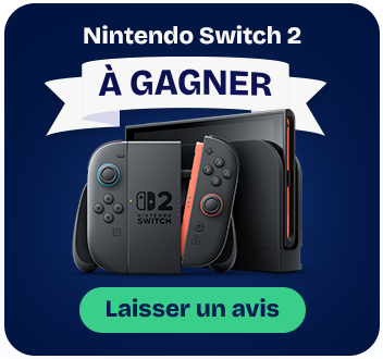 Tentez de gagner une Nintendo Switch 2 en laissant un avis