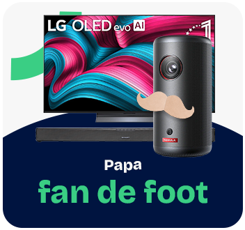 Fête des Pères - Papa fan de foot