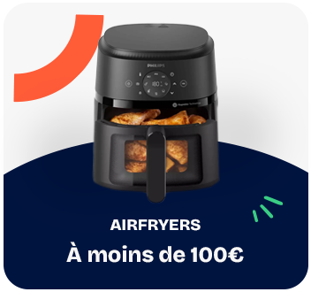 Airfryers à moins de 100€ - Rentrée