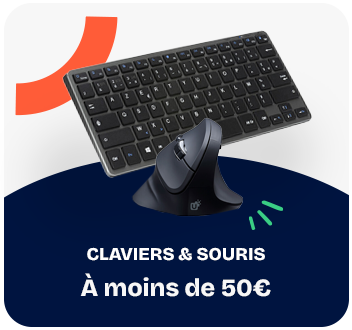 Claviers & Souris à moins de 50€