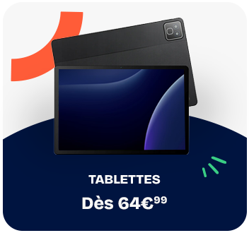 Tablettes dès 64,99 € - Rentrée