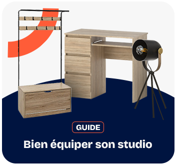 Guide - Equiper un studio pas cher et fonctionnel