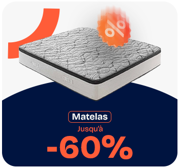 Matelas - Jusqu'à -60%
