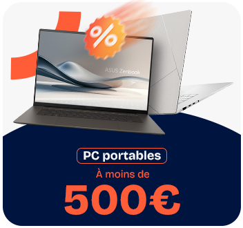 PC Portables à moins de 500 €