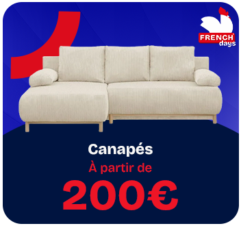 Canapé French Days