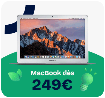 Seconde Vie - Macbook dès 249 €