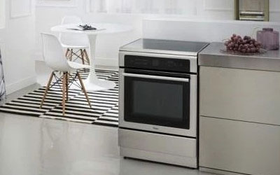 cuisinière installée