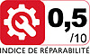 Indice de réparabilité : 0.5/10