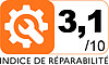 Indice de réparabilité : 3.1/10