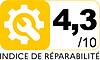 Indice de réparabilité : 4.3/10