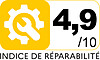 Indice de réparabilité : 4.9/10