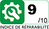 Indice de réparabilité : 9/10