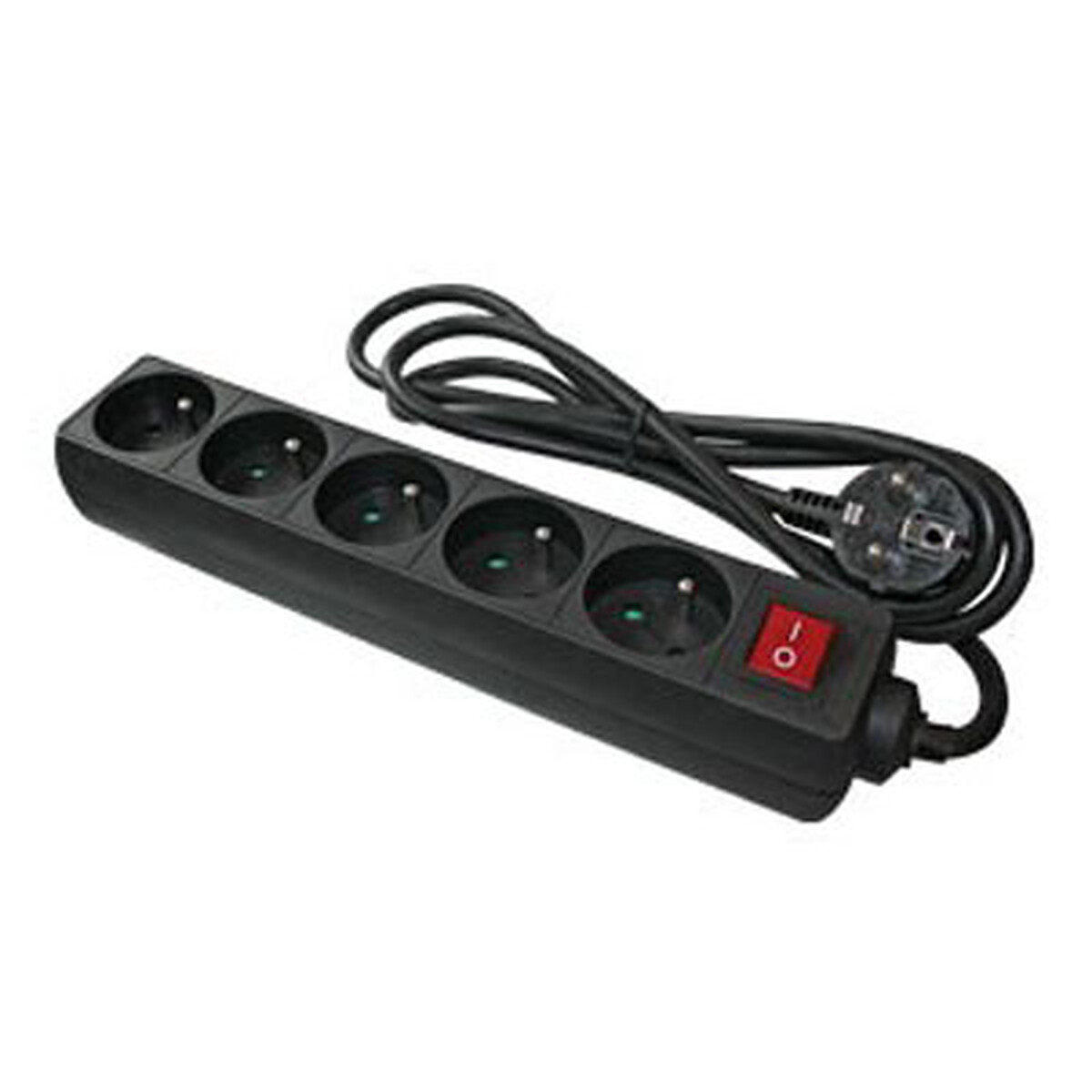 Multiprise 5 prises avec interrupteur
