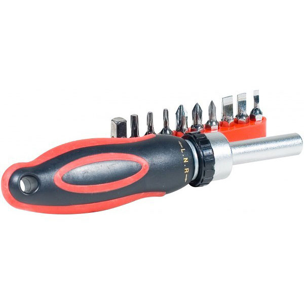 Tournevis à cliquet (10 embouts) - Générique