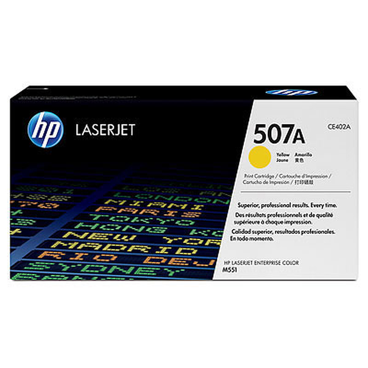 HP 507A (CE402A) – Jaune