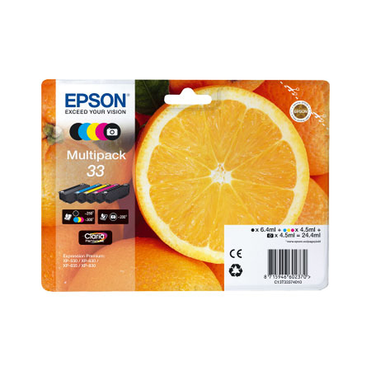 Epson Oranges 33 Multipack (C13T33374011)