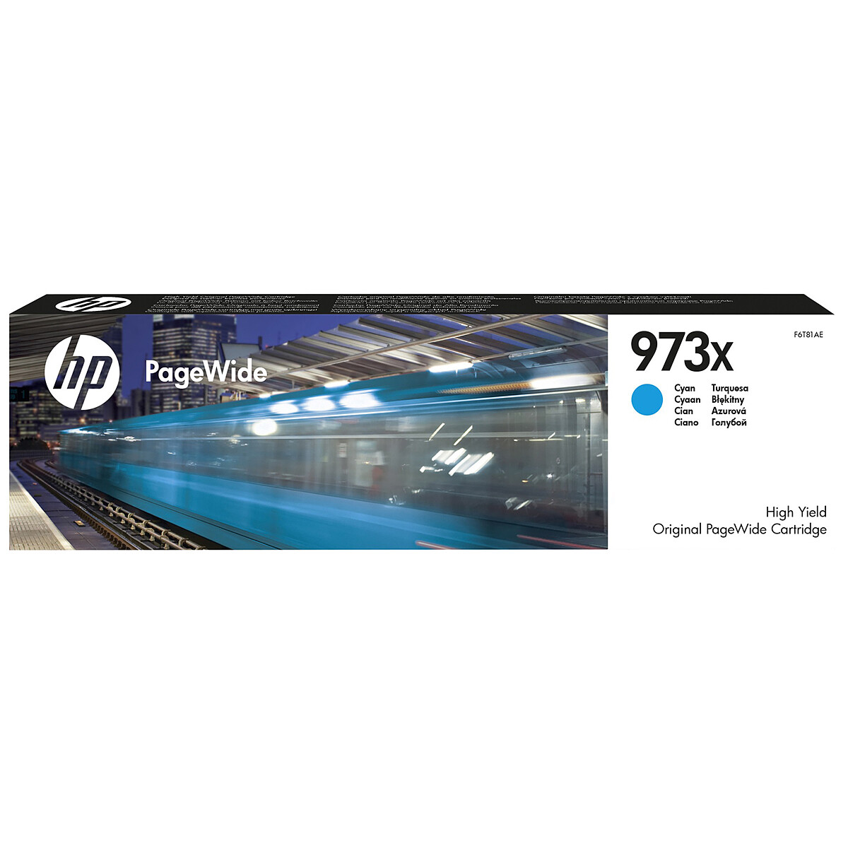HP PageWide 973X (F6T81AE) - Cyan