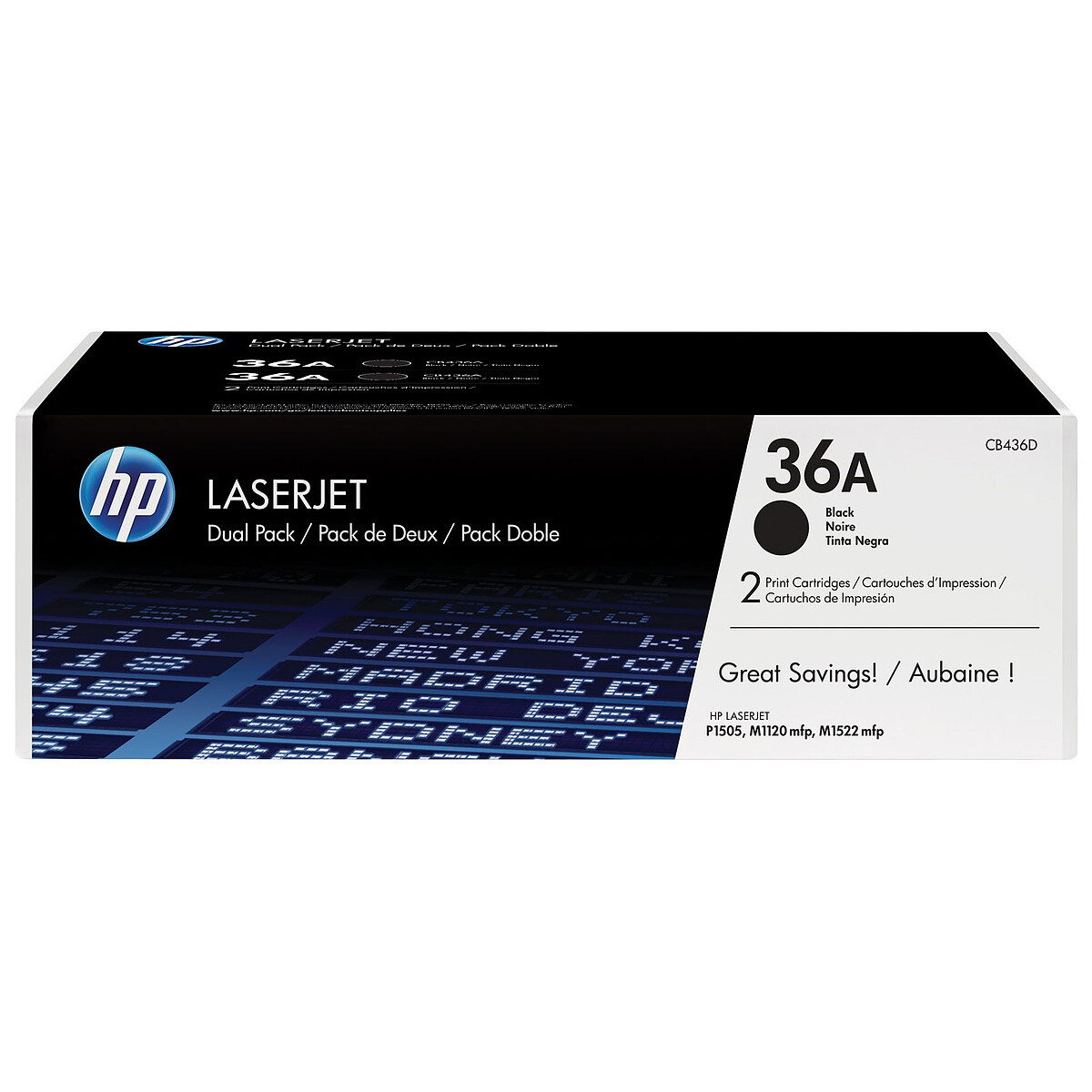 HP 36A (CB436AD) – Noir