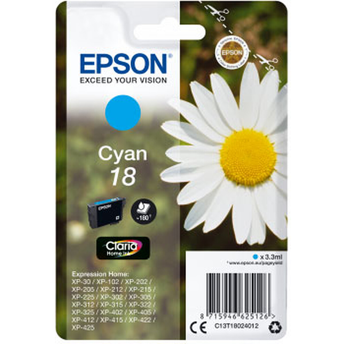 Epson Pâquerette 18 Cyan