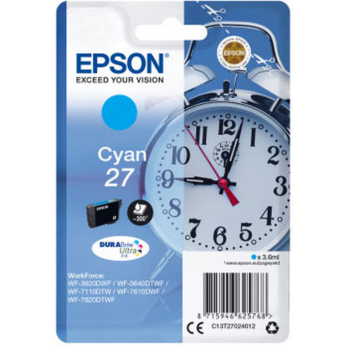 Epson Réveil 27 Cyan