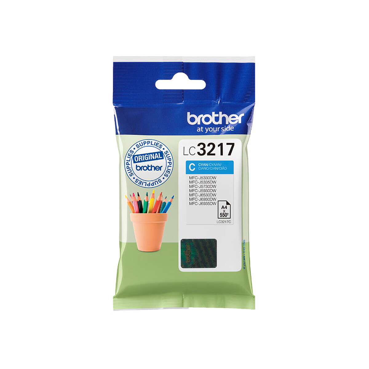 Brother LC3217C (Cyan)