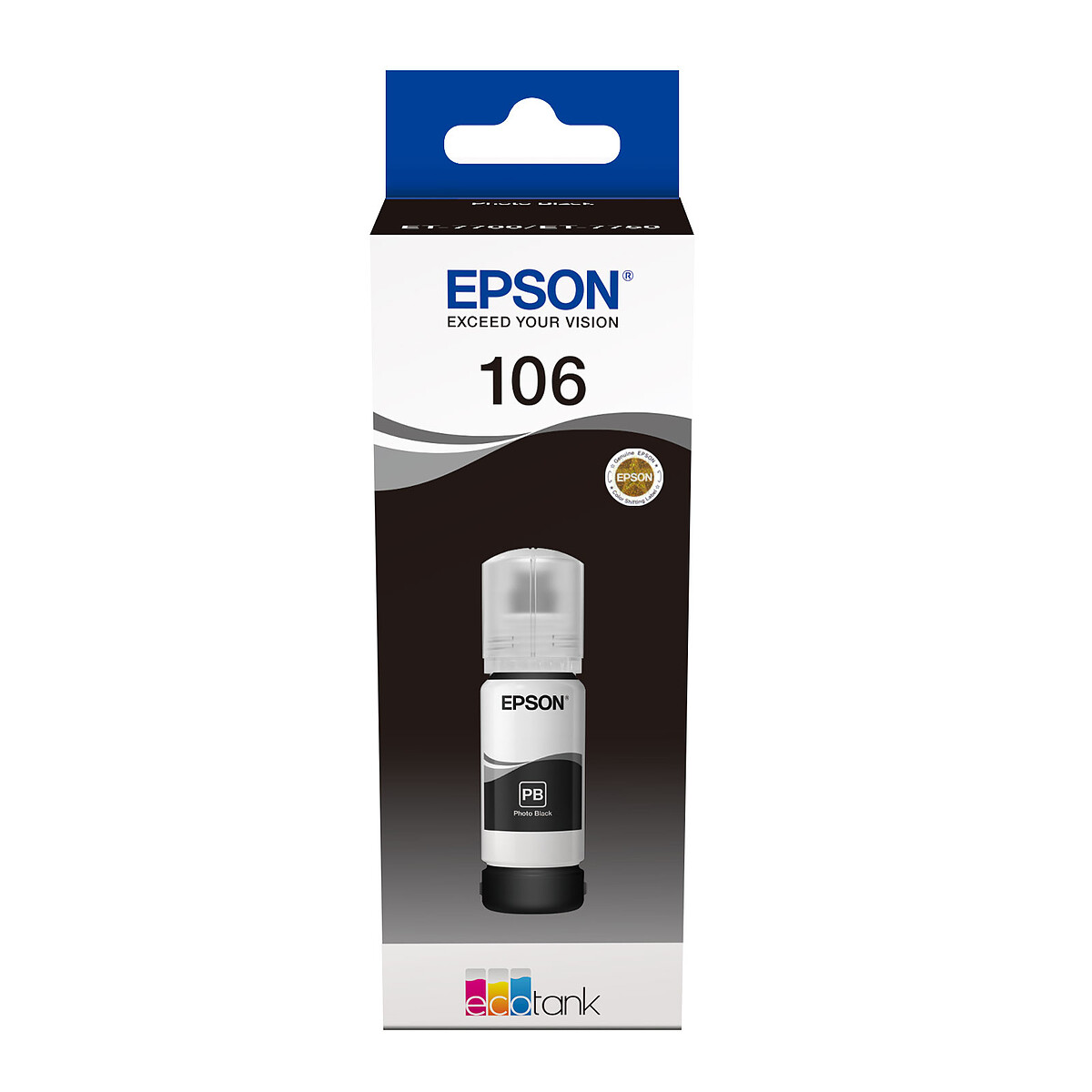 Epson 106 EcoTank Noir Photo
