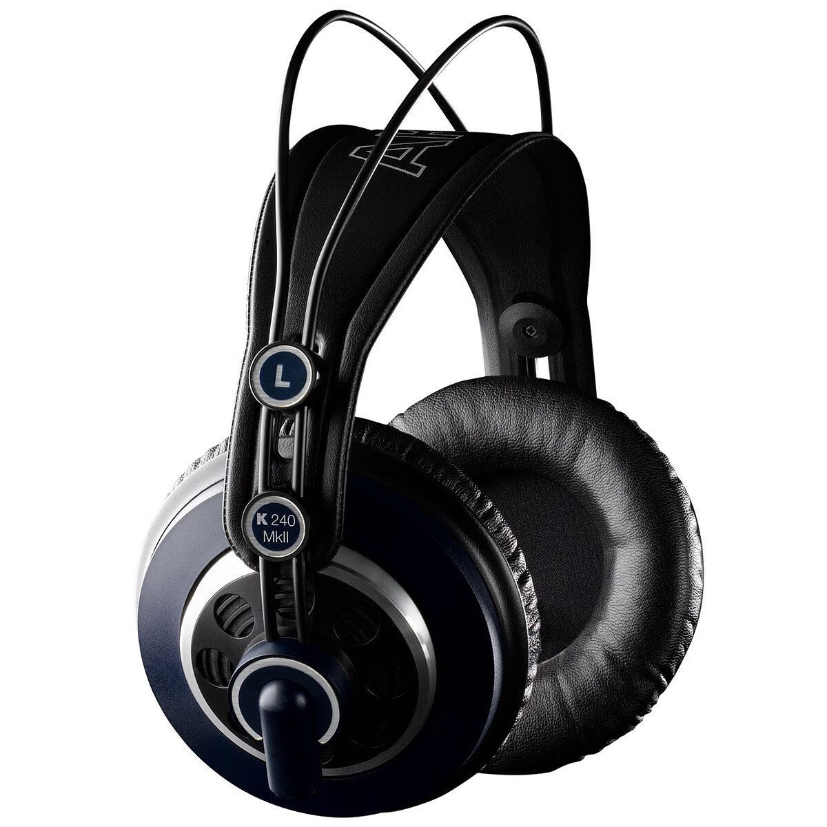 AKG K240 MKII Casque de studio professionnel semi ouvert bandeau auto réglable conception haute performance adaptateurs 3 mm et 14" et - vue 5