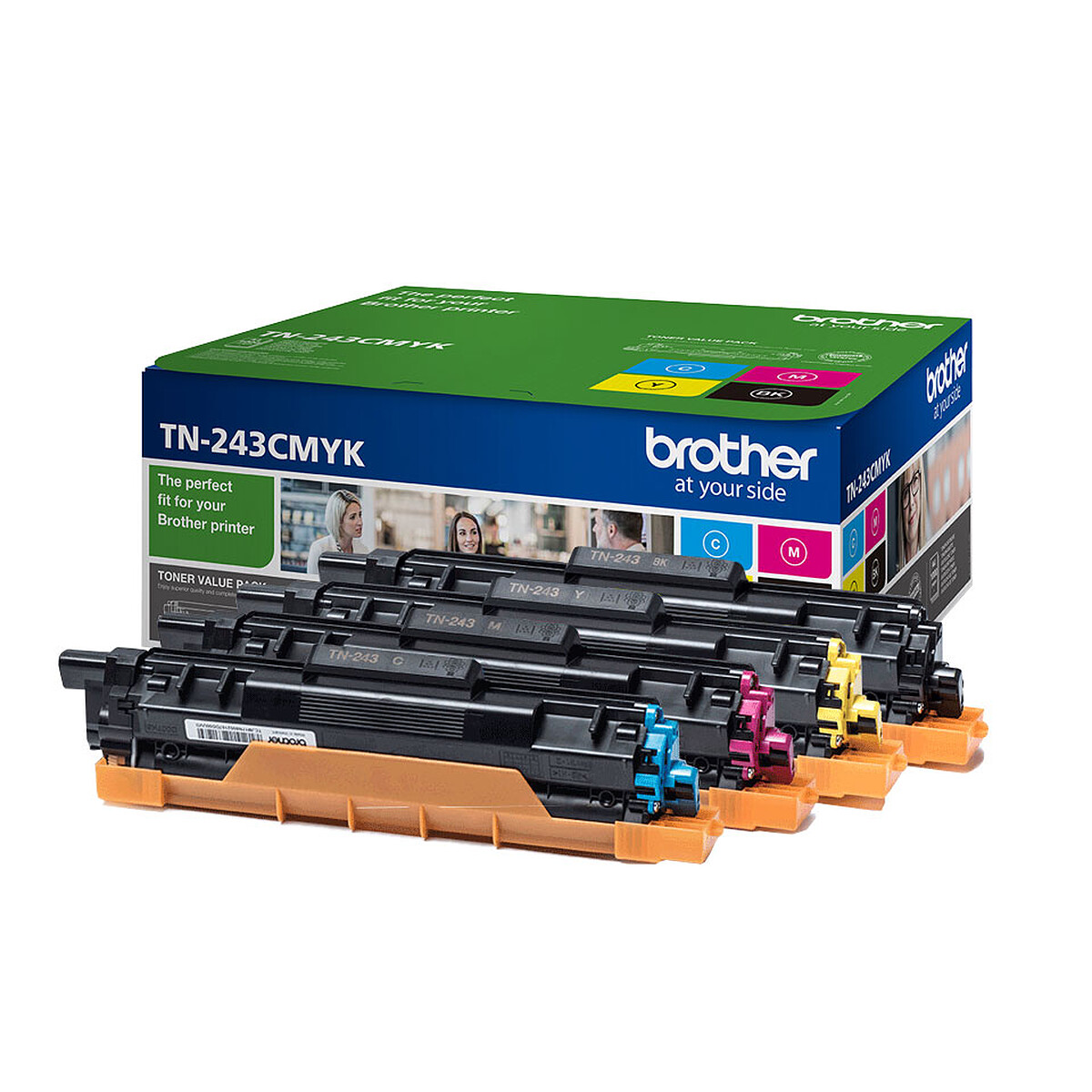 Brother TN-243CMYK (Noir, Cyan, Magenta, Jaune)